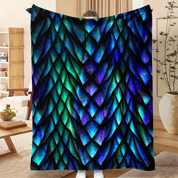 Cool Dragon Scale Blanket