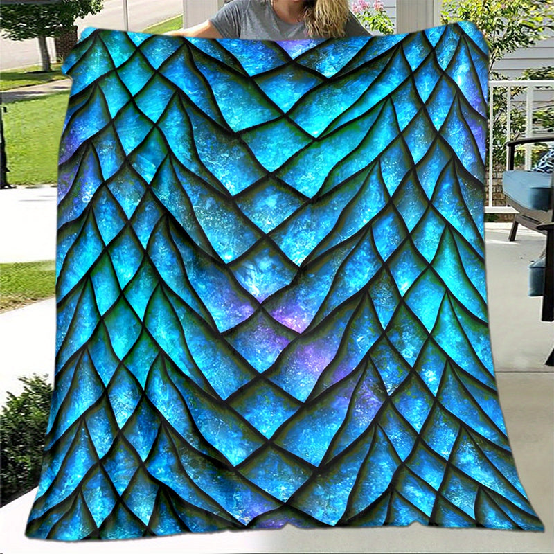 Cool Dragon Scale Blanket