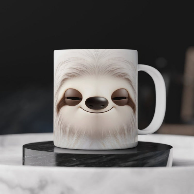 Funny Sleepy Sloth Mug