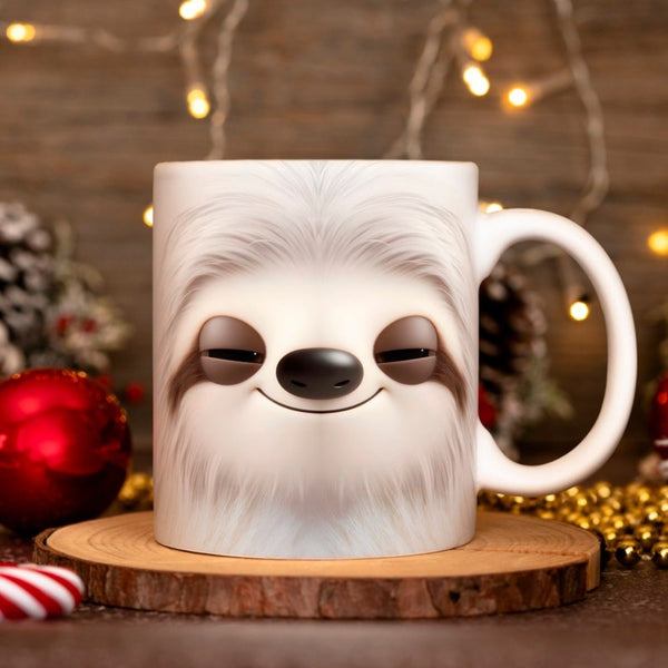 Funny Sleepy Sloth Mug