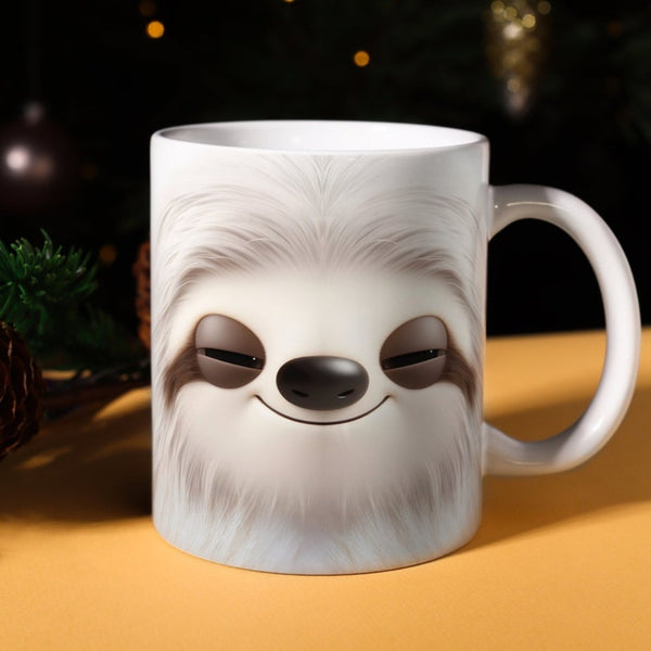 Funny Sleepy Sloth Mug