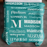 Personalized Name Blanket for Kids - Unique Birthday Gift for Kids Girls Boys and Adults