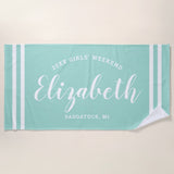 Personalized Name Beach Towel Bath Towel Pool Towel