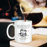 I Love You are my penguin - Personalized Funny Penguins Mug, Gift for her or him, Valentine's Day gift, Gift for girlfriend wife, couple gift