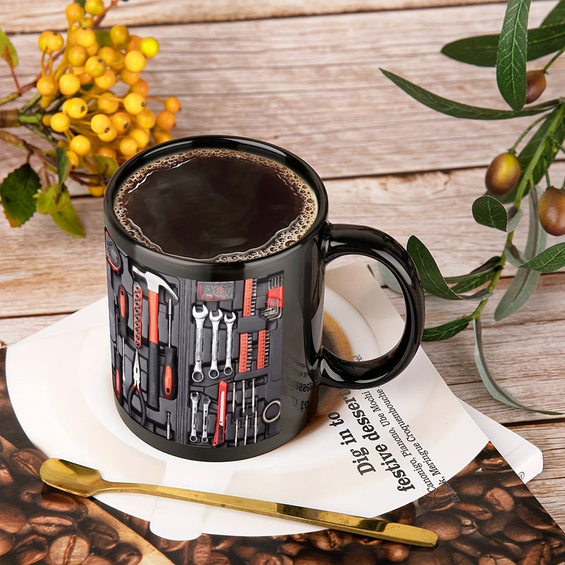 Cool Toolbox Mug - Father's Day Birthday Gift for Men, Dad, Grandpa, Husband