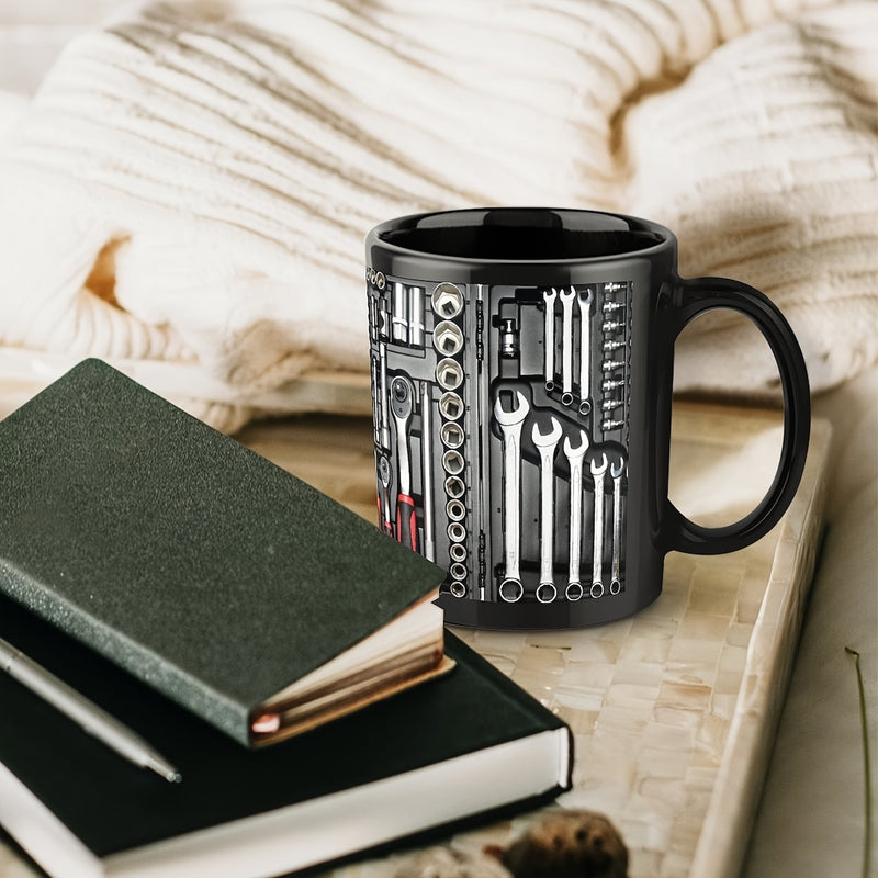 Cool Toolbox Mug - Father's Day Birthday Gift for Men, Dad, Grandpa, Husband