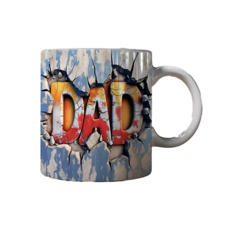 Cool 3D Mug- Gift for Father, Grandfather, Men, Family, Friends, Fathers Day