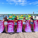 Personalized Name Beach Towel,Custom Gift for Girls Beach Trip,Summer Vacation,Kids Beach Towel,Pool Towel