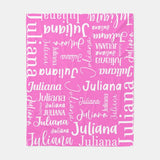 Custom Name Blanket