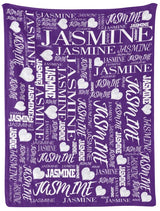 High Quality Super Soft Personalized Name Blanket for All Ages