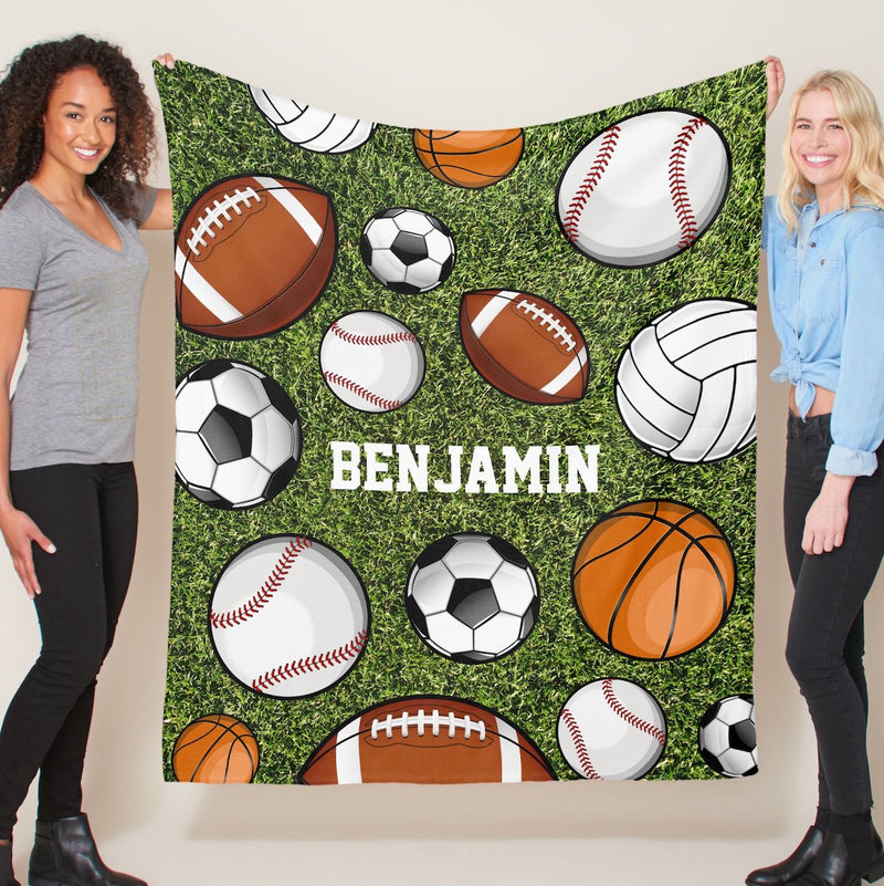 High Quality Super Soft Personalized Name Blanket for All Ages