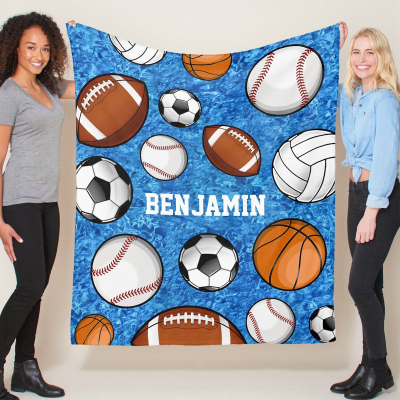 High Quality Super Soft Personalized Name Blanket for All Ages