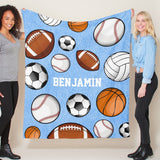 High Quality Super Soft Personalized Name Blanket for All Ages