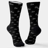 Unisex Custom Name Socks