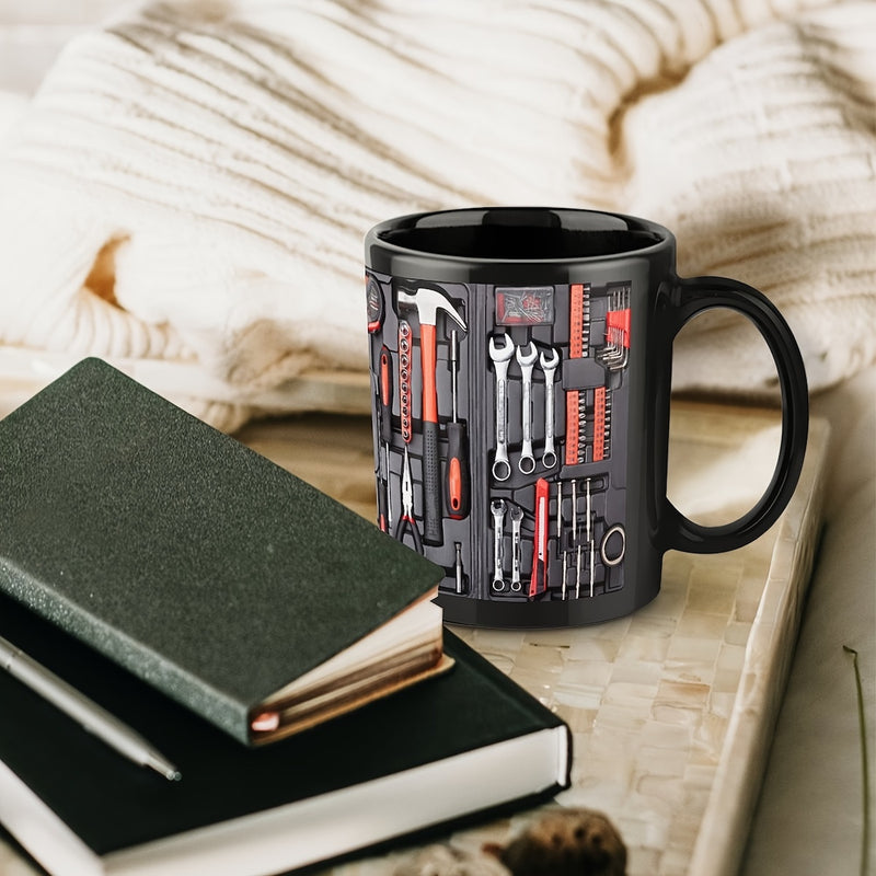 Cool Toolbox Mug - Father's Day Birthday Gift for Men, Dad, Grandpa, Husband