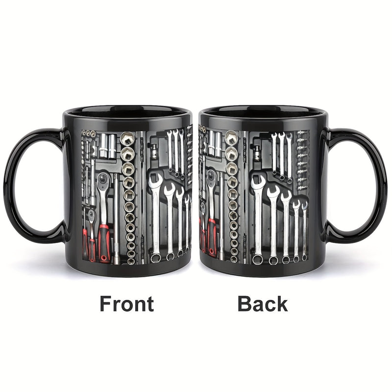 Cool Toolbox Mug - Father's Day Birthday Gift for Men, Dad, Grandpa, Husband