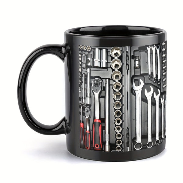 Cool Toolbox Mug - Father's Day Birthday Gift for Men, Dad, Grandpa, Husband