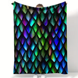 Cool Dragon Scale Blanket