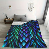 Cool Dragon Scale Blanket