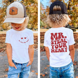 Mr Steal Your Heart, Kids Valentines, Boy Valentine's Day Tee, Toddler Sweatshirt, Valentines Shirt, Valentines Day, Toddler Valentine Gift