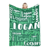 High Quality Super Soft Personalized Name Blanket for All Ages