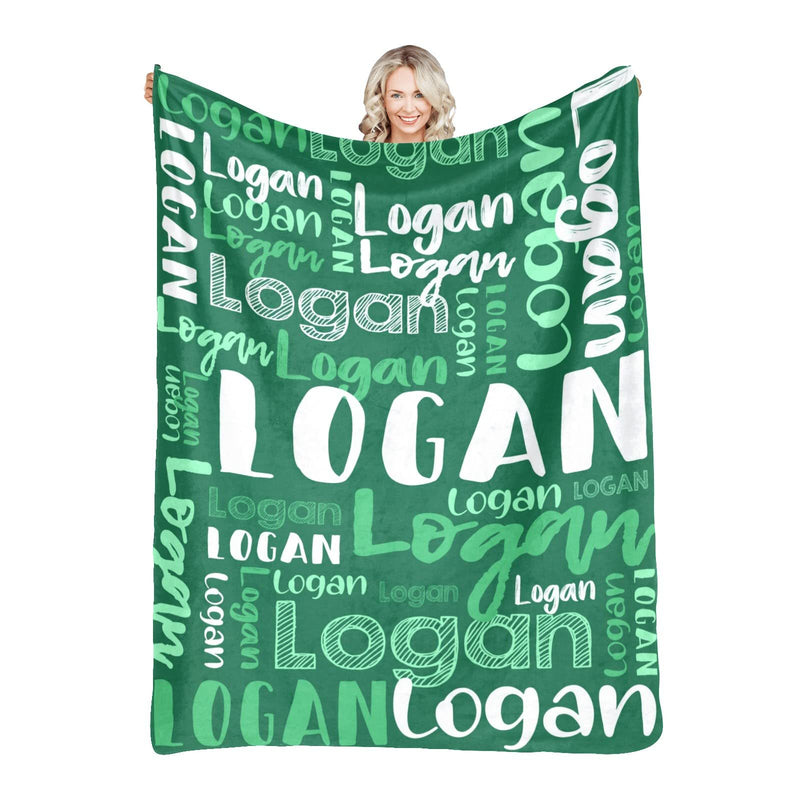 High Quality Super Soft Personalized Name Blanket for All Ages