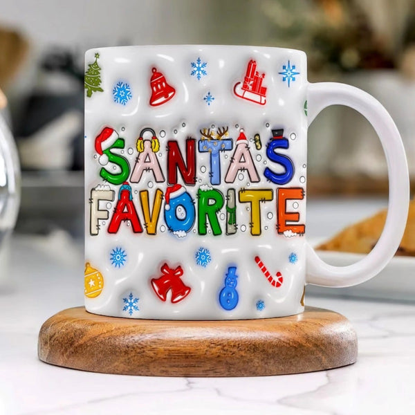 Santa's Favorite Christmas Mug