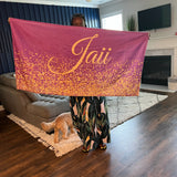 Personalized Name Beach Bath Towel-Unique Gift for Family, Bachelorette Party and Birthday