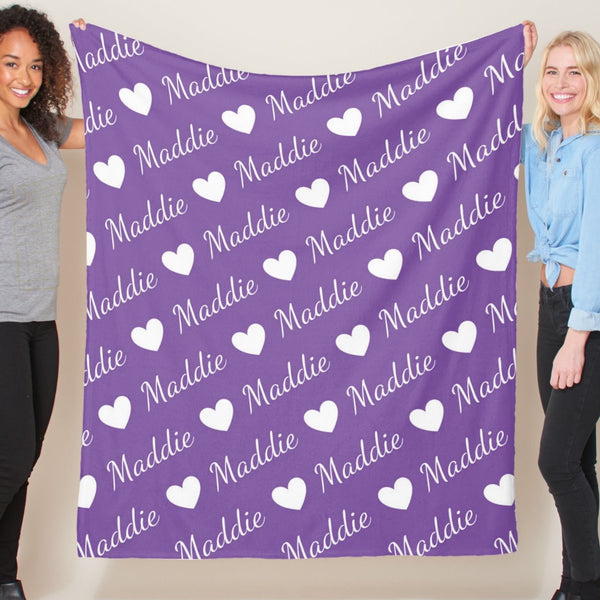 Custom Name Blanket