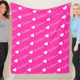 High Quality Super Soft Personalized Name Blanket for All Ages