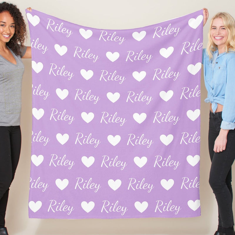 Custom Name Blanket