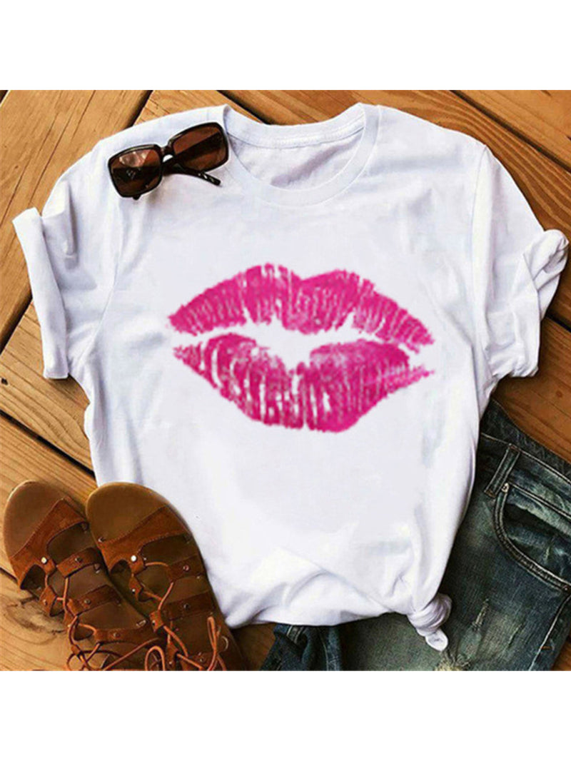 Lip Print Tee