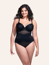 Plus High Waisted Shapewear Panty