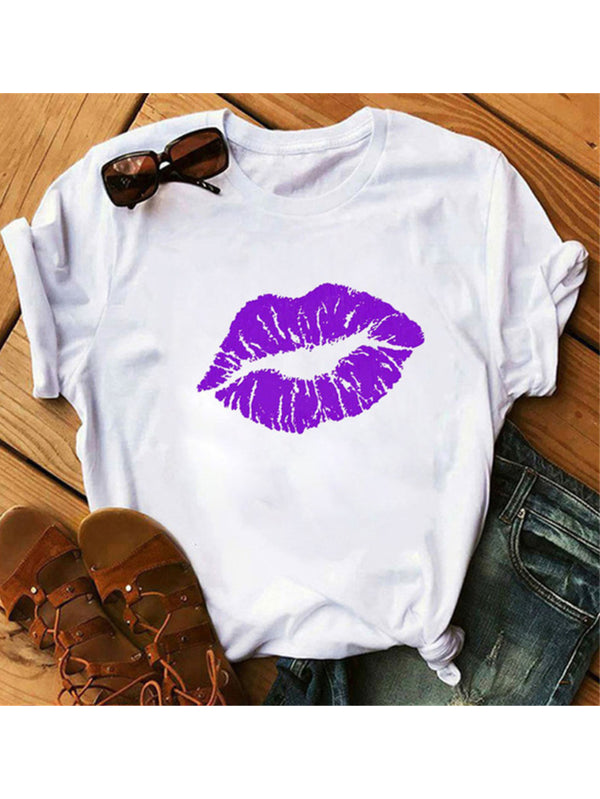 Lip Print Tee