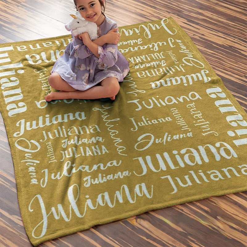 Super soft discount personalized baby blankets