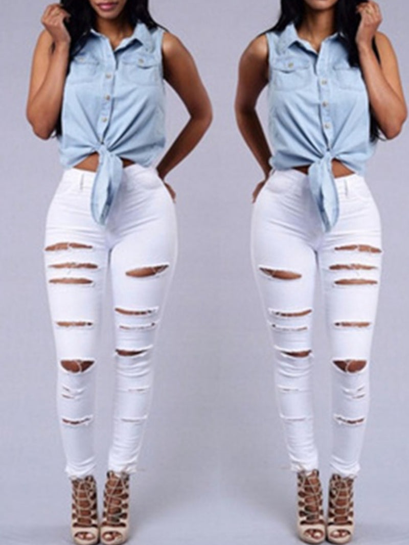 Ripped Skinny Jeans