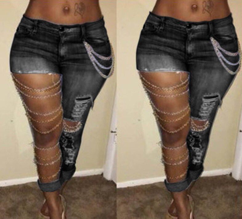 Stylish Ripped Jeans