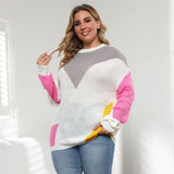 Plus Size Drop Shoulder Sweater