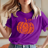 Halloween Pumpkin Print T-Shirt