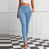 High Waist Skinny Jeans