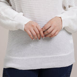 Plus Size Drop Shoulder Sweater