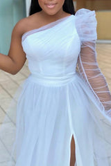 Plus Size Elegant Formal Tulle Maxi Dress