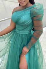 Plus Size Elegant Formal Tulle Maxi Dress