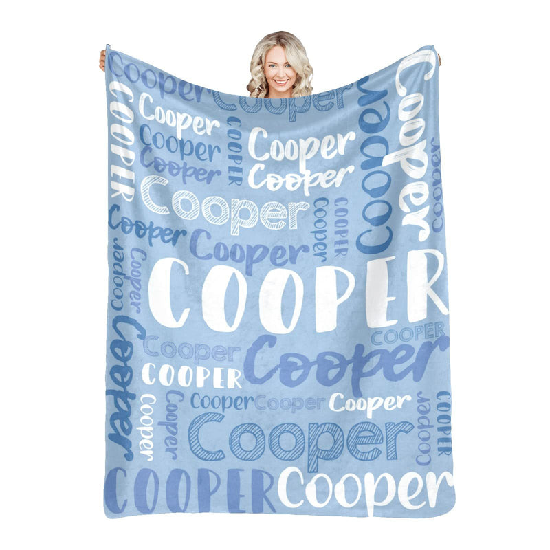 High Quality Super Soft Personalized Name Blanket