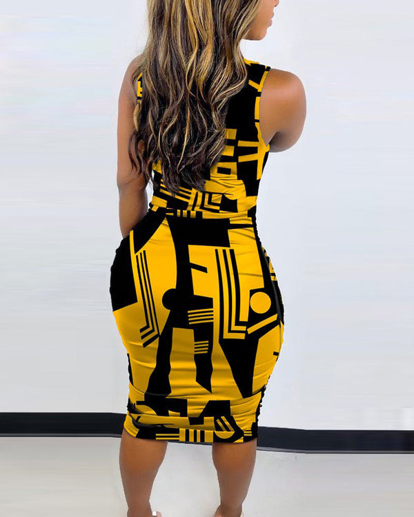 Sleeveless Bodycon Dress