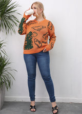 Plus Size Drop Shoulder Sweater