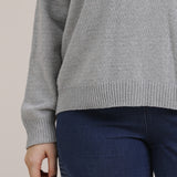 Plus Size V Neck Sweater