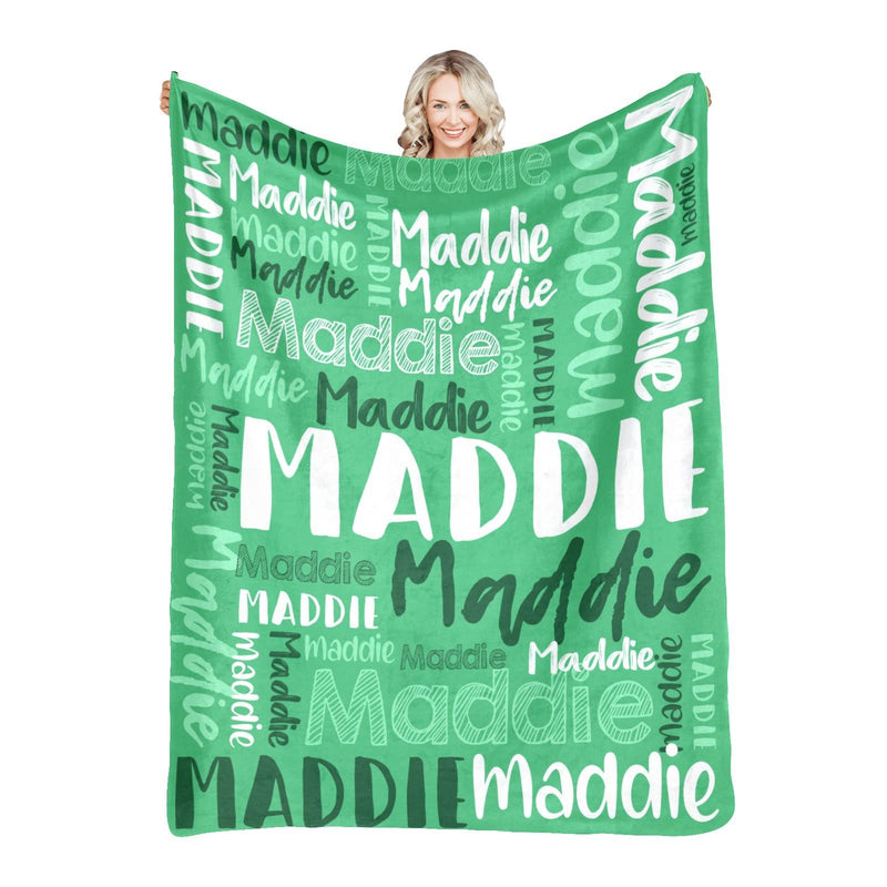 High Quality Super Soft Personalized Name Blanket