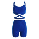 Wide Waistband Sports Two Piece Set