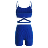 Wide Waistband Sports Two Piece Set